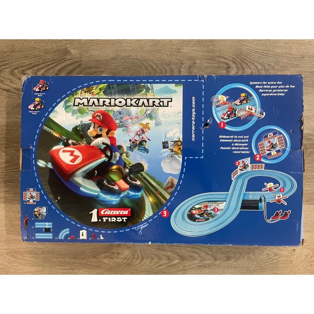 Carrera First Mario Kart Slot Car Race‎ Track Set Mario vs Peach 63024 20063024